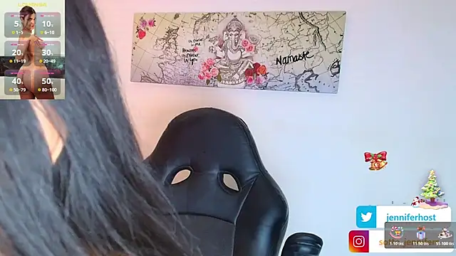 jennifer Scot online show from December 5, 12:10 am