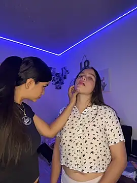 Ashley and Zoe online show from March 18, 3:28 pm