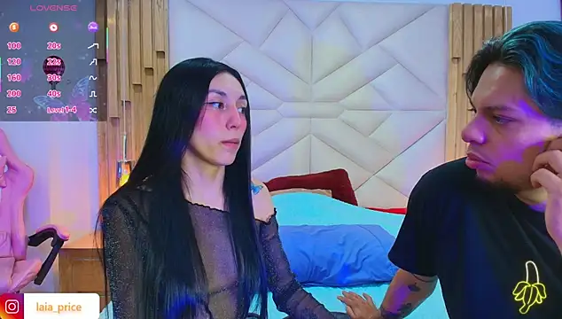 Laia and Damian online show from October 10, 8:14 pm