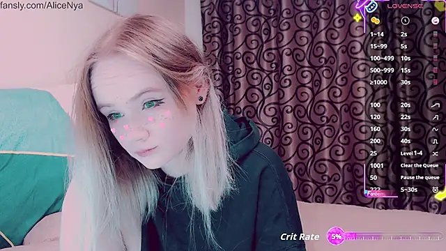 AliceNya cute online show from October 19, 3:52 am