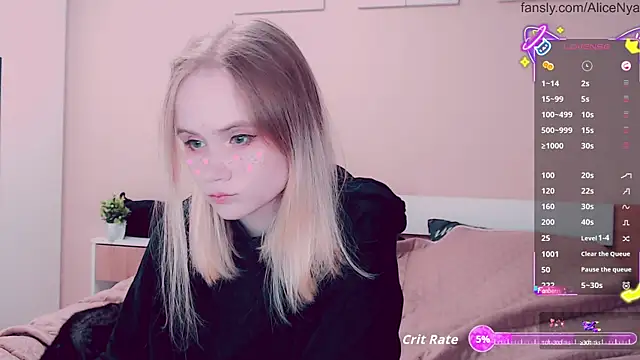 AliceNya cute online show from September 17, 4:54 am