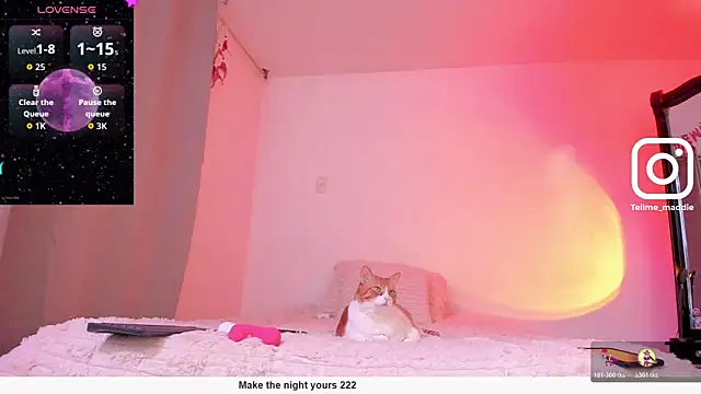 tellmemaddie online show from November 1, 8:13 pm