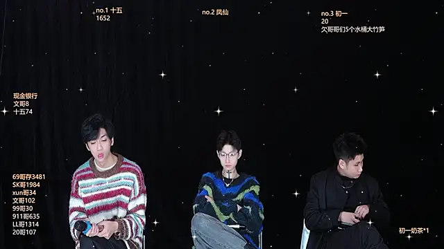 LuckyBoys666 online show from December 4, 2:30 pm