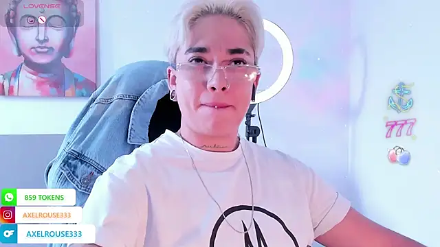 AxelRouse3 online show from April 6, 5:36 pm