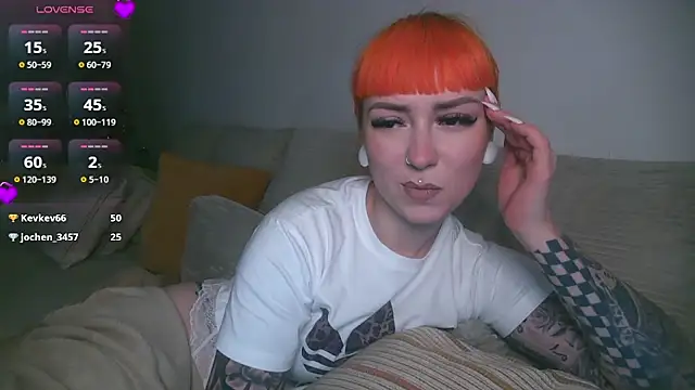 ScarletVixenLive online show from January 8, 8:02 pm