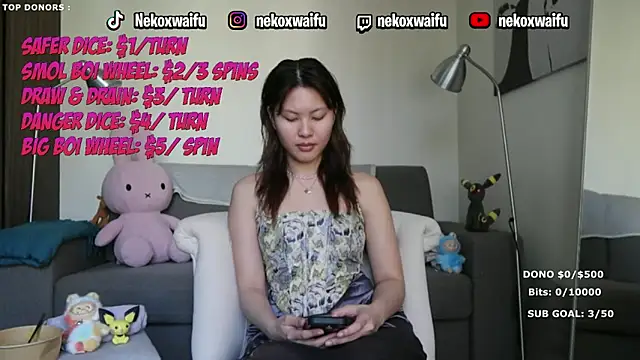 nekoxwaifu online show from March 15, 1:57 pm