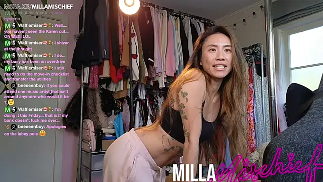 millamischief online show from July 13, 3:51 am