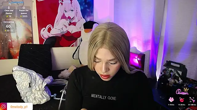 Melody p online show from May 4, 6:22 pm