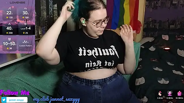 JannetPie online show from October 1, 10:59 pm