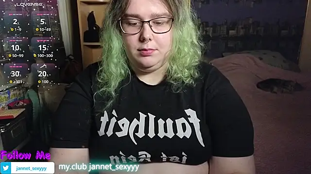 JannetPie online show from April 4, 12:20 am