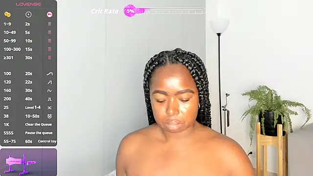 TanishaEvans online show from October 22, 5:23 am