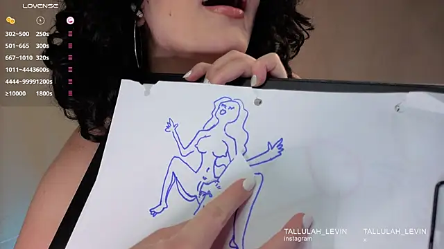 tallulah levine online show from November 22, 2:25 am