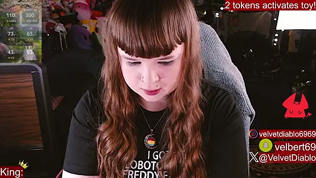 VelvetDiablo online show from March 23, 11:54 pm