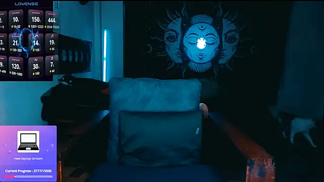 Marieblueeyes online show from March 12, 2:03 am