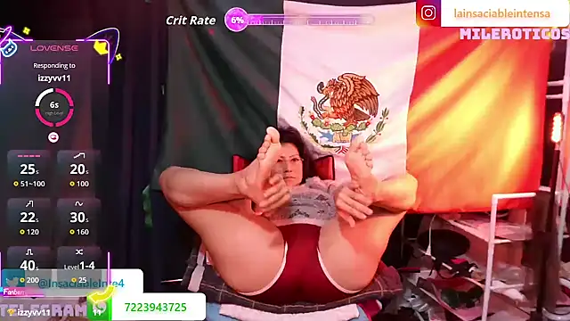 LaInsaciableIntensa online show from September 10, 12:32 am