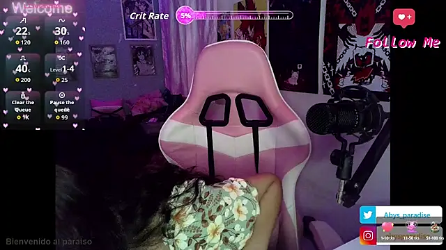 Abysparadise online show from October 14, 5:10 am