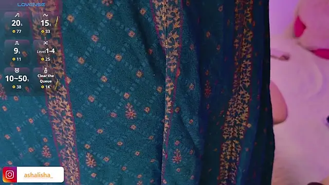 ashalisha online show from September 13, 2:47 pm