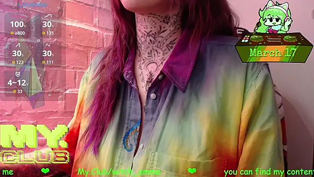 Witch Emma online show from March 17, 9:35 am