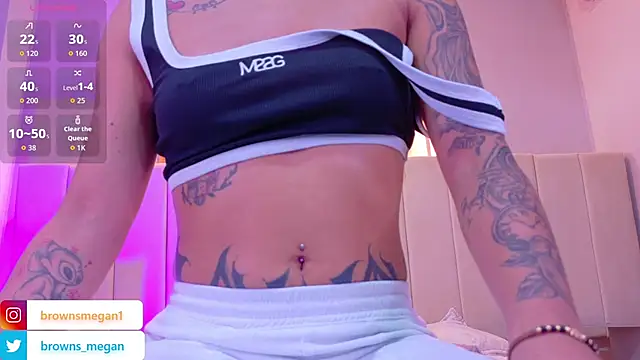 Megan browns1 online show from December 2, 1:02 pm