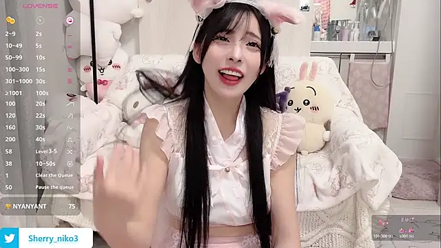 Sherry niko online show from November 19, 1:22 pm