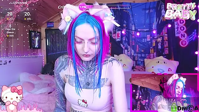 NekoCyber online show from March 25, 5:22 am