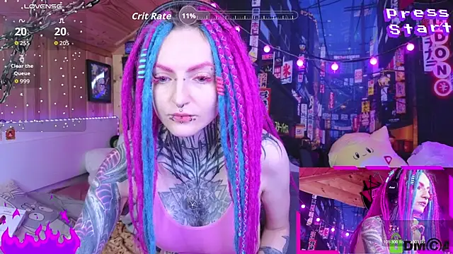 NekoCyber online show from October 8, 5:01 am