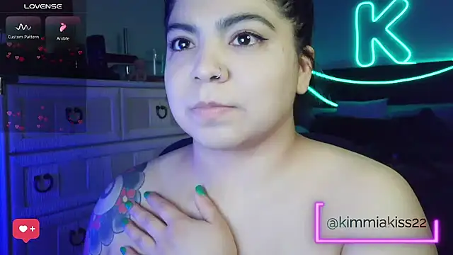 kimmiakiss22 online show from March 3, 7:25 am