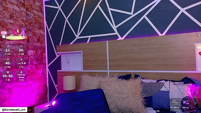 KAROL-SCOTT online show from November 7, 8:58 pm