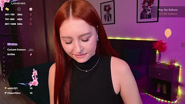 EleanorePeach online show from February 11, 6:20 pm