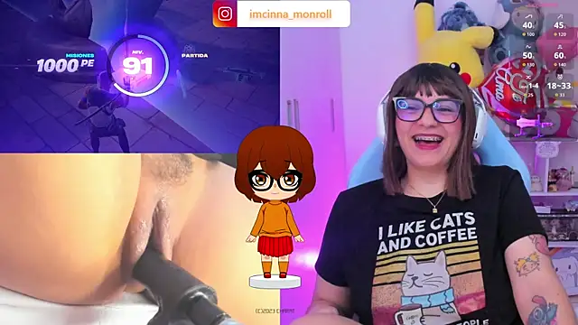 cinna monroll online show from April 18, 7:58 pm