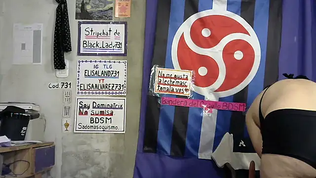 black lady731 online show from January 14, 12:15 am